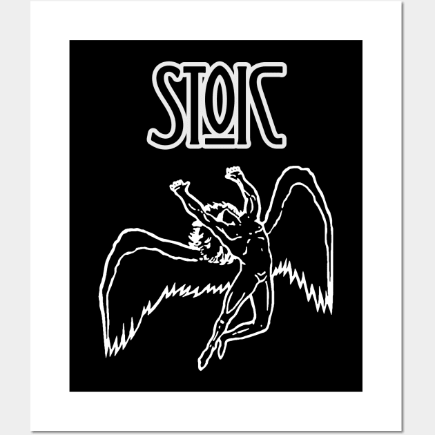 Stoic Angel Wall Art by Toby Wilkinson